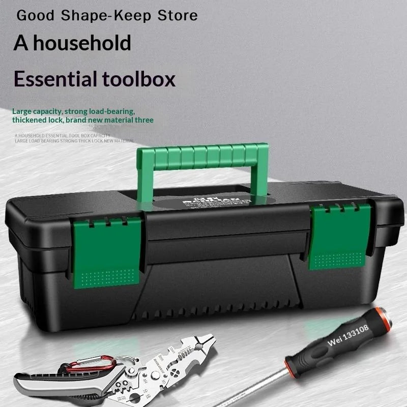 dailyPractical 10Inch Plastic Tool Box for Carpentry Compact Handheld Storage for Home and WorkshopDaily products