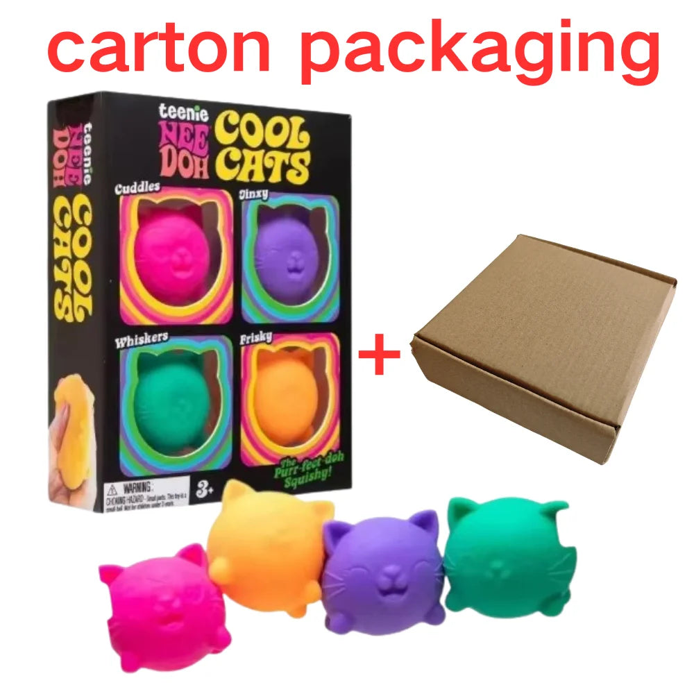 Schylling Nee Doh Nice Cube Sensory Fidget Blocks Pinch Toy Stress Relief Puzzle Play  Souvenir Blind Box Gift