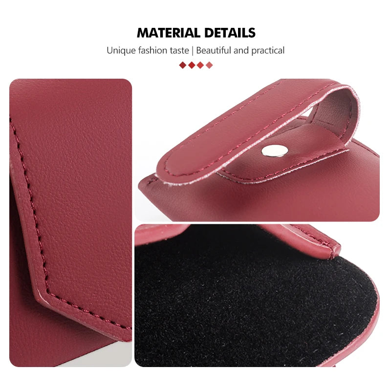 Car Glasses Holder Sun Visor Sunglasses Clip Card Accessories For Toyota C-HR CHR Logo 2016 2017 2018 2019 2021 2022 Fortuner