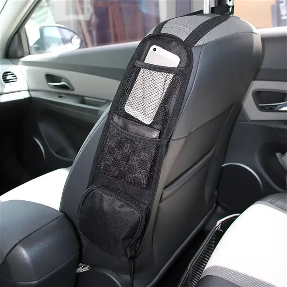 Car Backseat Organizer 9 Storage Pockets Seat Back Protectors Kick Mats for Kids Toddlers Accessories Car Seat back Storage