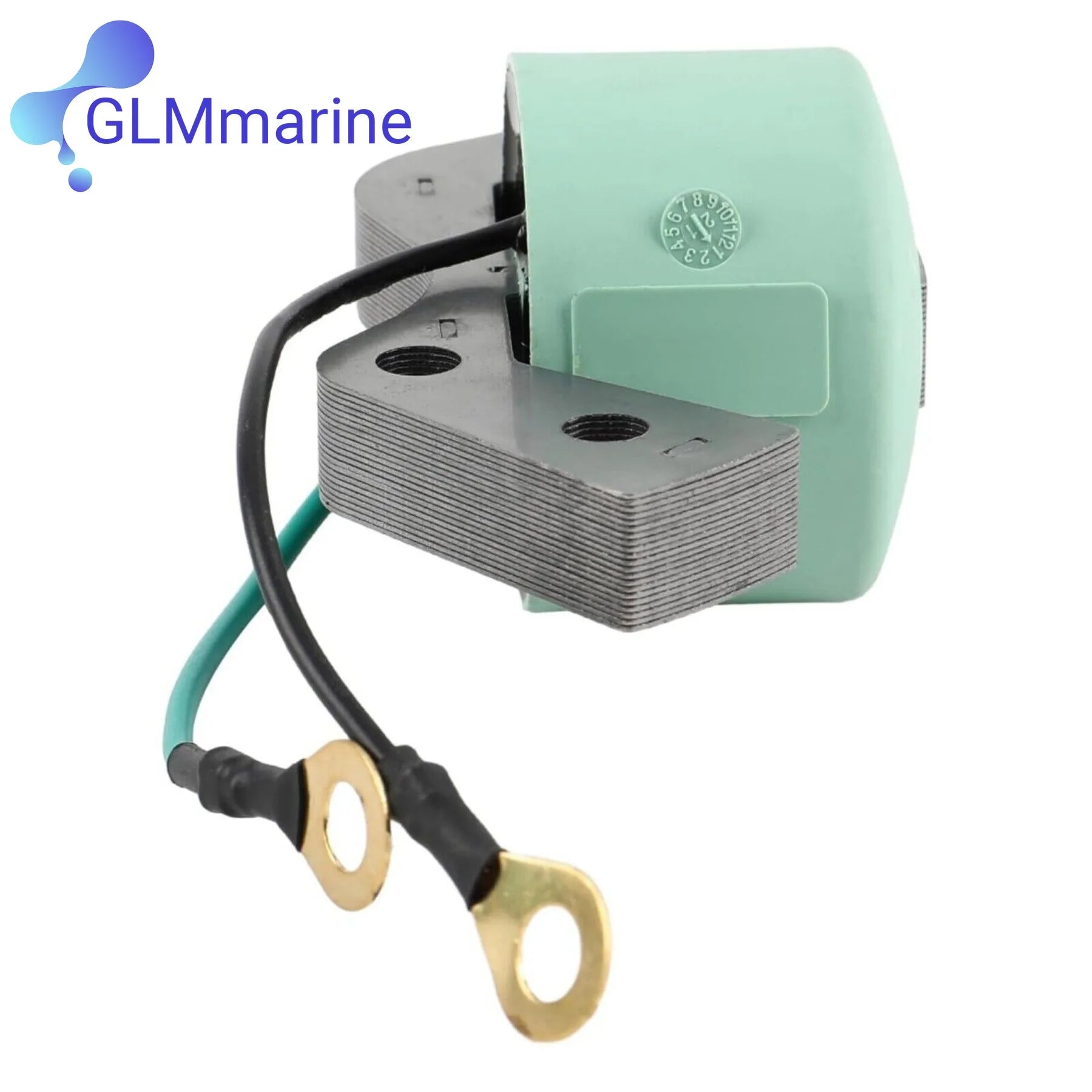 Ignition Coil 582931 802371A1 for Johnson Evinrude Outboard Engines 584477 and Also Fit Mercury 802371 580416 Replaces 18-5181