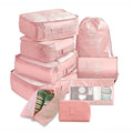 9PCS/Set Packing Cubes For Travel Folding Digital Underwear Shoes Toiletries Pouch Travel Bags Waterproof Travel Storage Bag