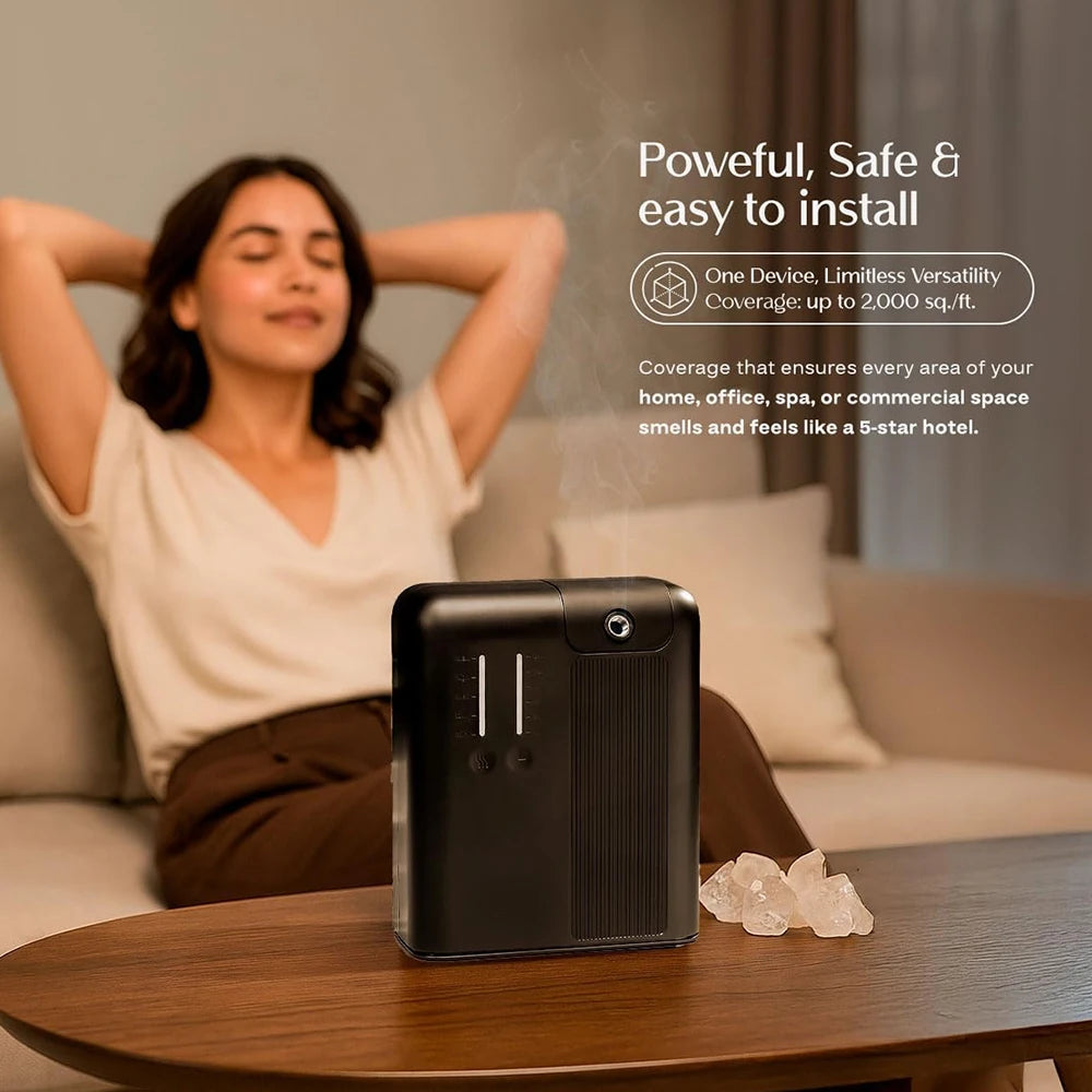 NAMSTE 500m³ Cold Air Scent Diffuser Room Fragrance Diffuser Wall Mounted Hotel Air Freshener Smart WiFi Perfume Oils Diffuser