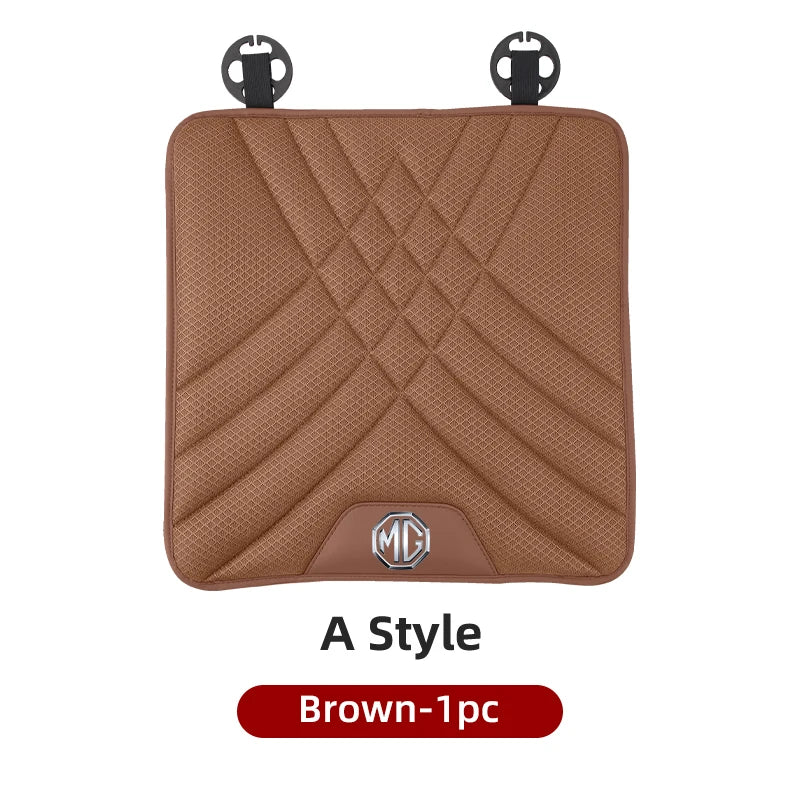 Car Ice Silk Seat Cushion Breathable Anti-Slip Pad Seat Cover Accessories For Morris Garages MG 3 5 6 7 HS ZS GS Hector TF GT ZR