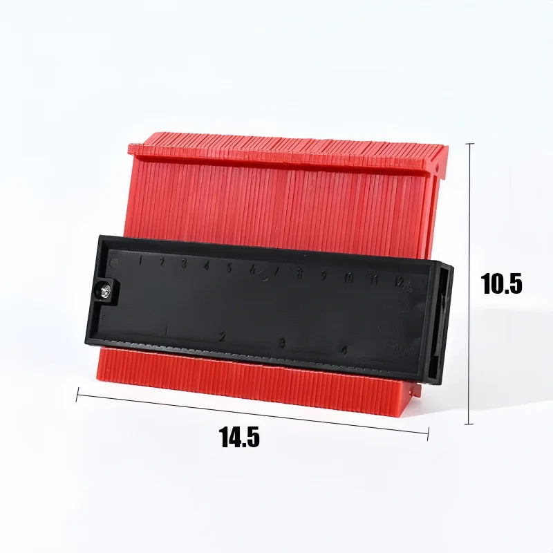 Building Woodworking Measuring Instrument Ceramic Tile Tool Contour Gauge Line Copier Ruler Cutting Template