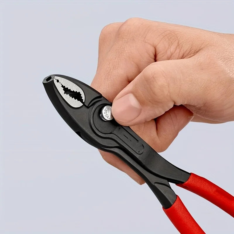 1Pc 8 Inch TwinGrip Slip Joint Pliers Auto Repair Clamp Tool Fish Tail Plier 82 01 200 Adjustable Damaged Screw