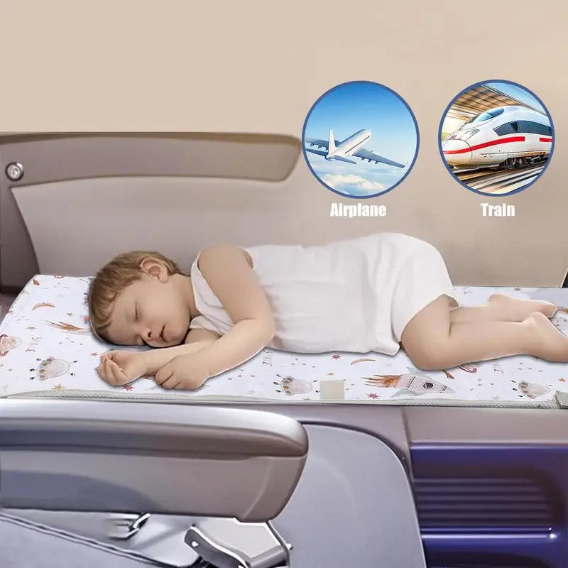 Airplane Bed For Toddler Portable Comfortable Toddler Travel Bed Baby Hammock For Sleeping Travel Vacation Festival Outdoor