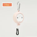 10M Retractable Travel Clothesline Laundry Drying Rope Windproof Anti Slip Outdoor Clothesline for Hotel Camping Accessories 1PC