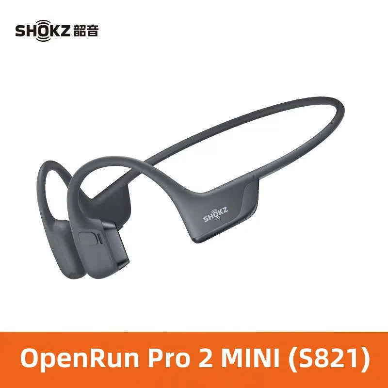 Original SHOKZ OpenRun Pro 2 S820 S821mini Bluetooth Earphones IP55 Waterproof Bone Conduction Headphones Music Sports Earbuds