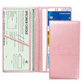 Simple Stylish Driver's License Car Registration Certificate Holder Document Cover Ticket Storage Anti Magnetic Card Bag