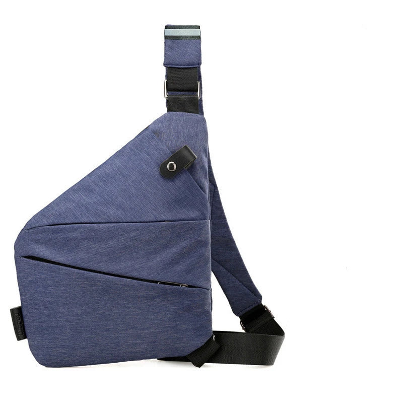 Right Shoulder Bag Chest Bag Men's Lightweight Large Capacity Crossbody Bag Miscellaneous Storage Shoulder Bag Purses Handbag