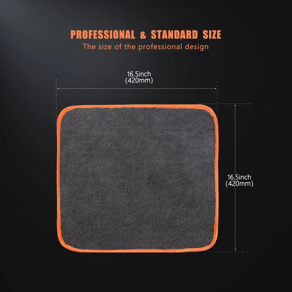 SPTA MT040 600GSM Microfiber Drying Towels Car Wash Microfiber Towel Car Care Auto Cleaning Drying Cloth
