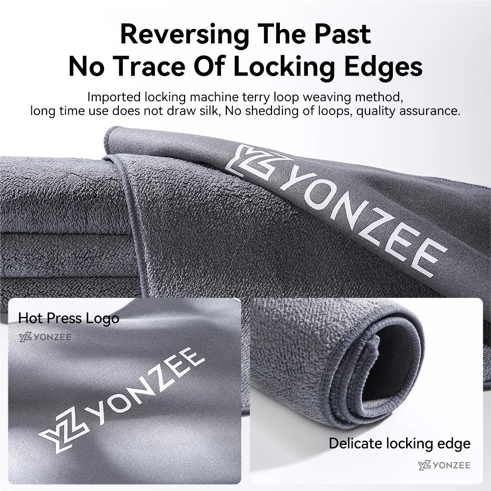 YZ Microfiber Car Washing Towel Coral Velvet Clean Towels High Water Absorption Car Wash Drying Cloth