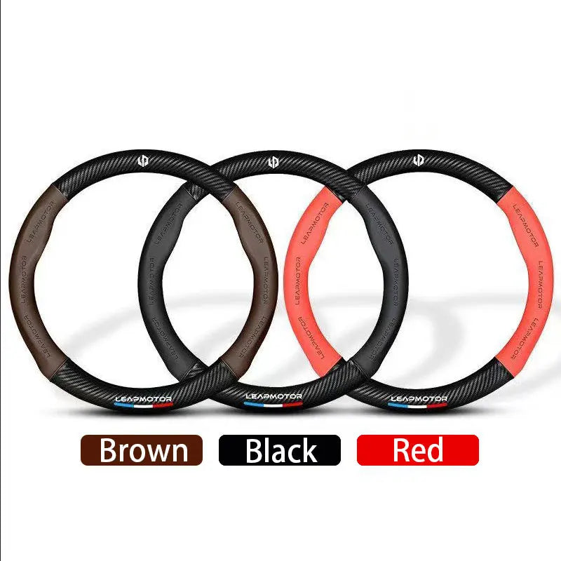 For LEAPMOTOR T03 2020-2024 Leap Motor S01 C11 C01 Reev Car Accessories Automobile steering wheel protective cover is soft