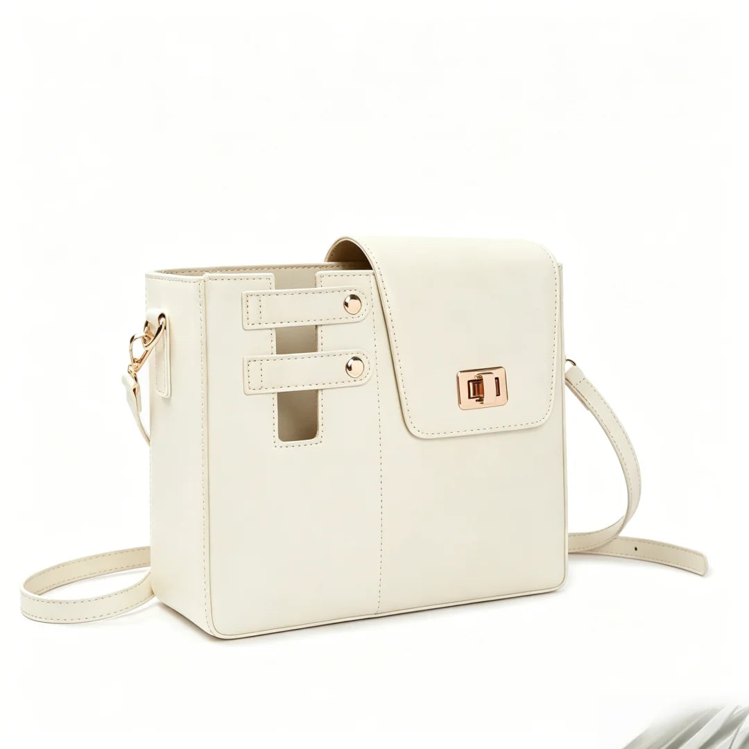 Vintage large-capacity shoulder strap crossbody bag for outdoor use, portable for storing beverage bottles, water cups, mobile p