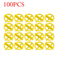 100xCeramic Tile Leveling System Spacers Clips Wedge For Tiling Fixing Floor Wall Gap Floor Fixing Construction Tool