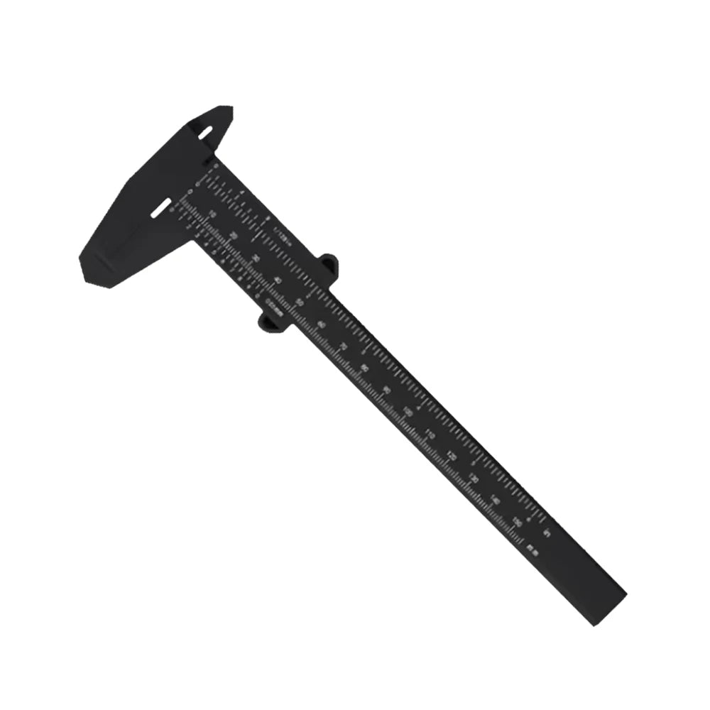 1PC Mini Plastic/Vernier Caliper. Display Caliper Student Vernier Scale 0 to 150mm Measuring Tool. Plastic Caliper