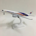 JASON TUTU 20CM Malaysia Airlines Airbus A350 Aircraft Model Planel Airplane Metal Diecast Planes Collect Gifts