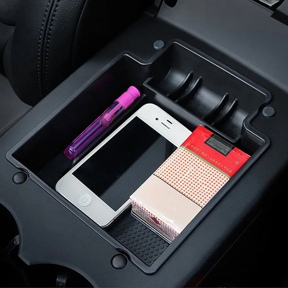 Car Central Console Armrest Storage Box For Porsches Macan 95B 2014-2024 Auto Interior Tidying Accessories Organizer Containers