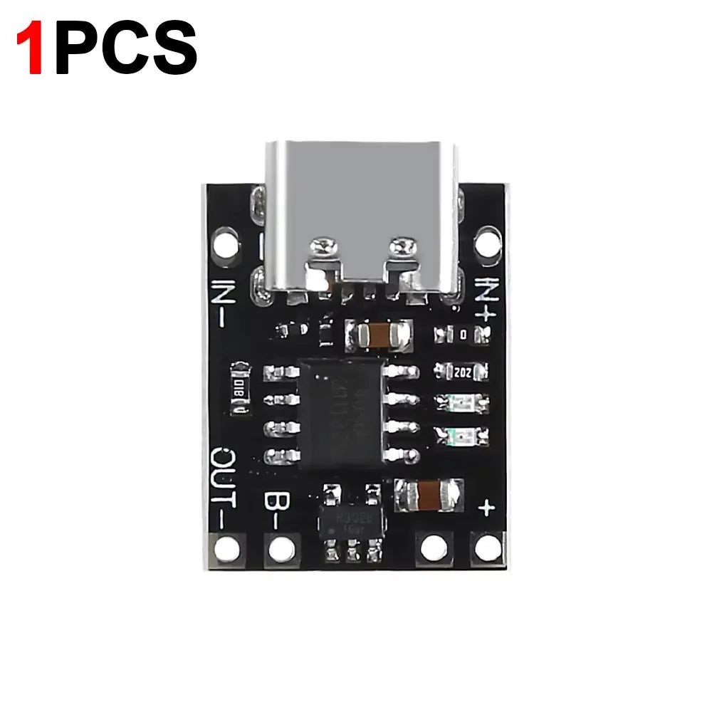 1/10/20PCS 3.7V Lithium Battery Charging Board with Protection Type-C USB C Li-ion Battery Charging Board Over Charging Module