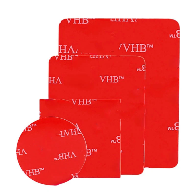 10pcs VHB Transparent Strong Double-sided Adhesive Fixed Ultra-thin Traceless High Temperature Resistant Car Etc Adhesive Sheet