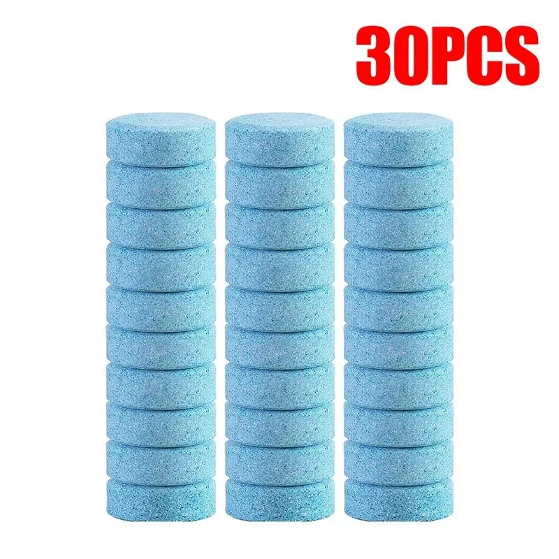 Car Windshield Washer Fluid Tablets Multi-Purpose Effervescent Wiper Cleaner Suitable For Windows And Household Cleaning