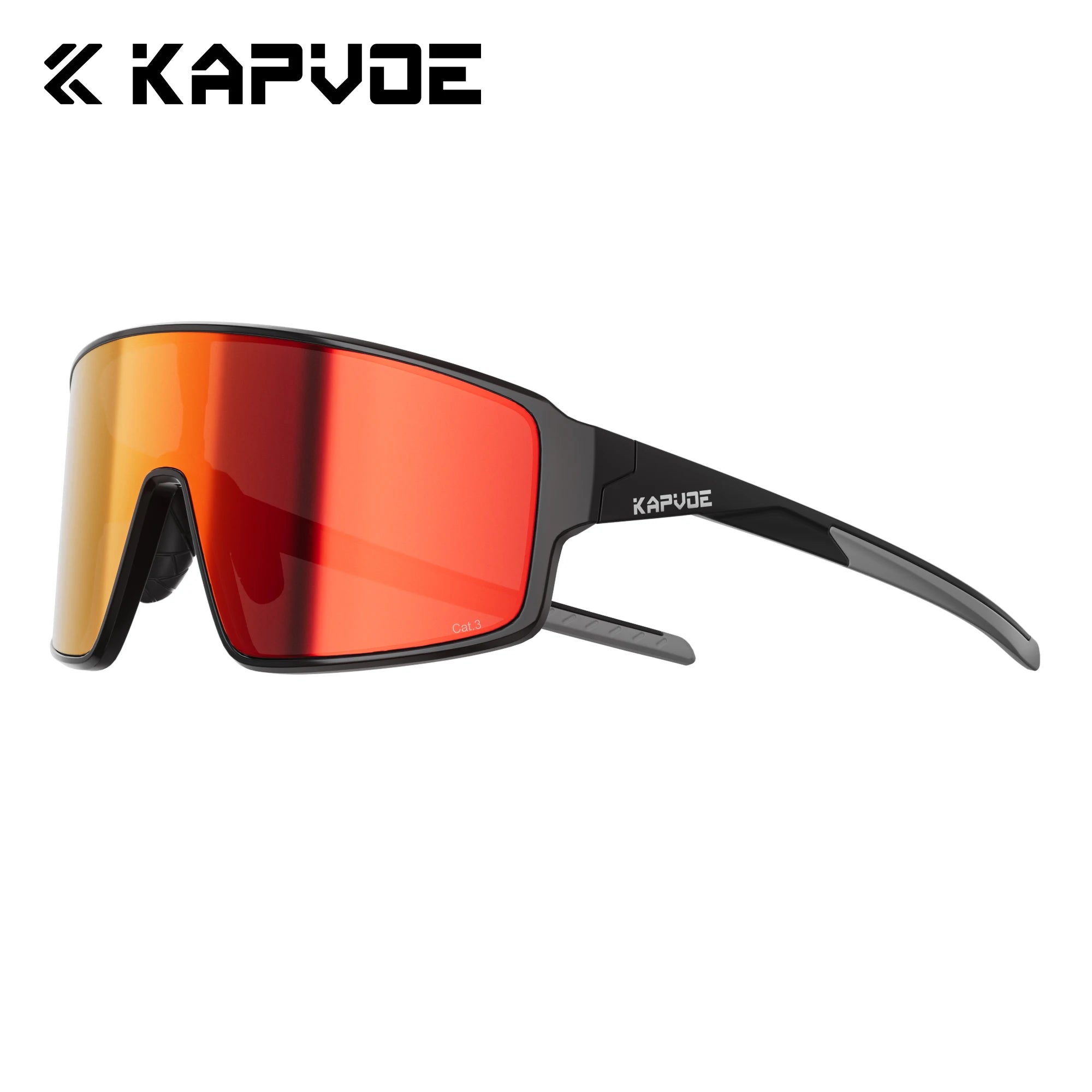 KAPVOE New Hiking Eyewear Cycling Sunglasses Men UV400 Sports MTB Outdoor Goggles Bicycle UV400 Women Running Windproof Glasses