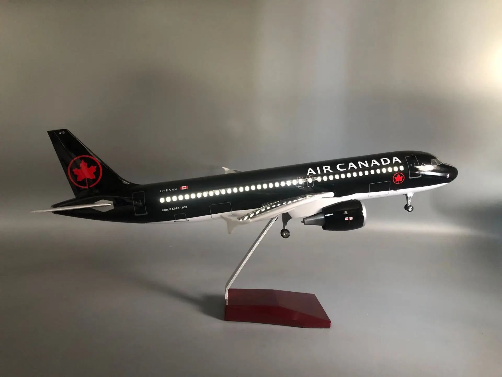 47cm Model Airplanes A320NEO Series 1/80 Scale Aircraft Resin Toy Planes Aviation Miniature Souvenir Plane Toy Christmas Gifts