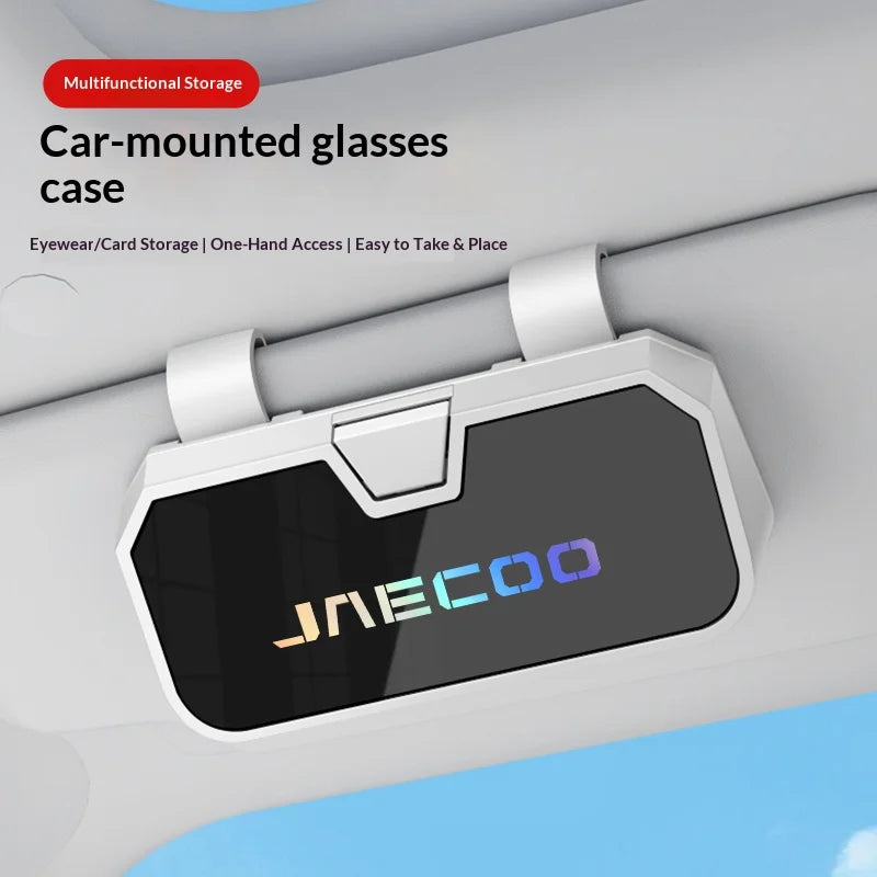 Suitable for JAECOO J5 J6 J7plus jaecoo J8 J7Phev car mounted sunglasses case sun visor sunglasses storage box