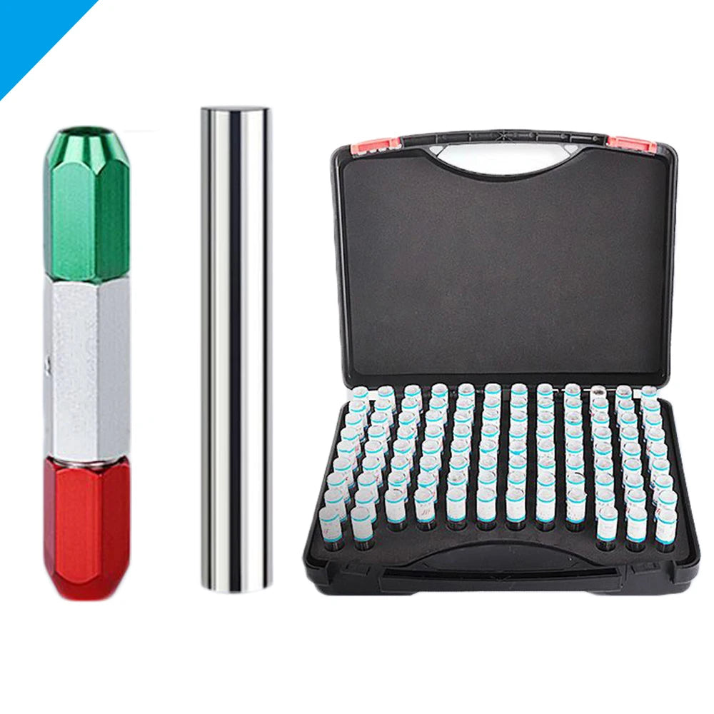 0.30-5.00mm step 0.05mm 0.05-1.00MM Steel Pin Gauge Pin Measuring Tool, 95pcs/box