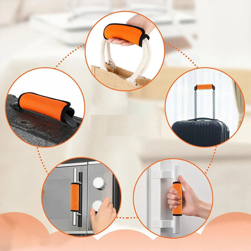 Lightweight Durable Custom Gloves Luggage Accessories - Grip Covers for Suitcase Hands Protection Easy Attachment