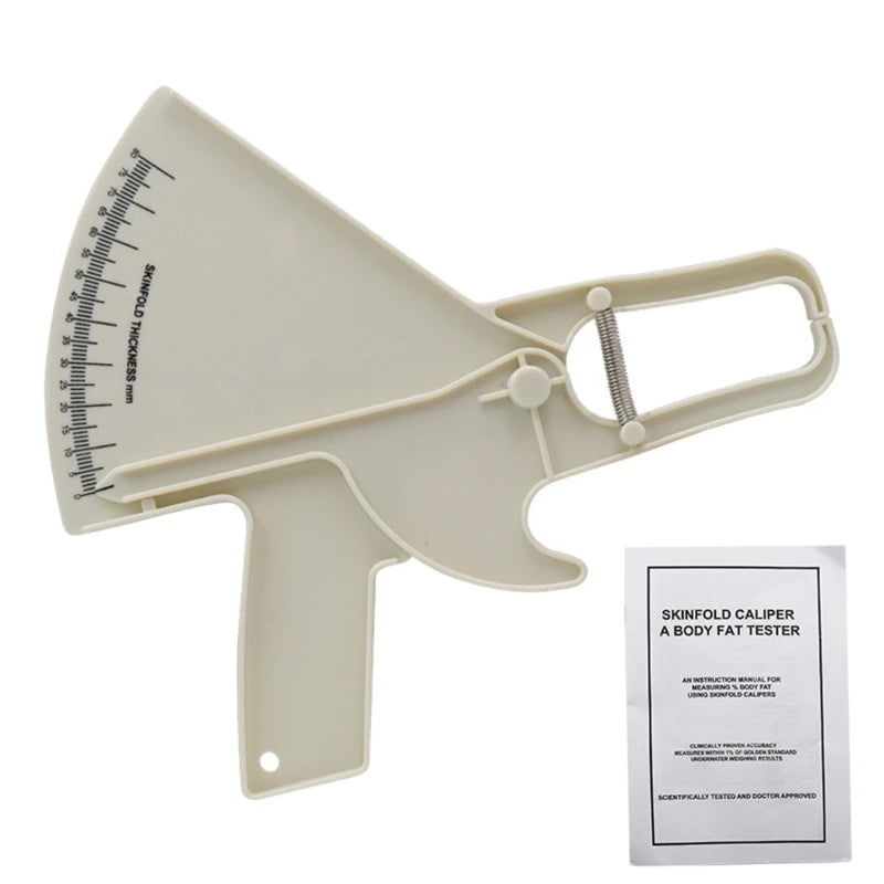 Body Fat Skinfold Tester Caliper Analyzer Fitness Clip Measurement Weight Loss