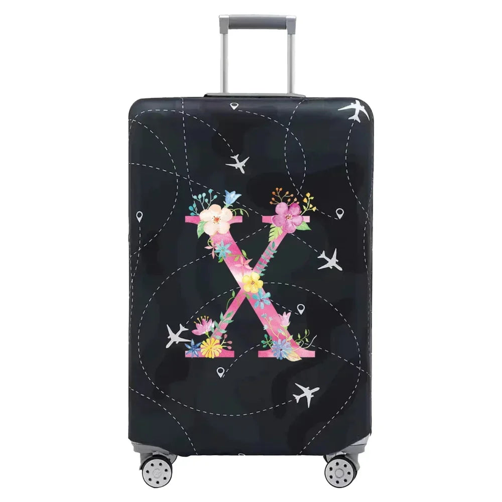 Luggage Protective Cover Elastic Dust Wear-resistant Apply 18-32 Size Pink Letter Series Protective Case Travel Accessories 2026
