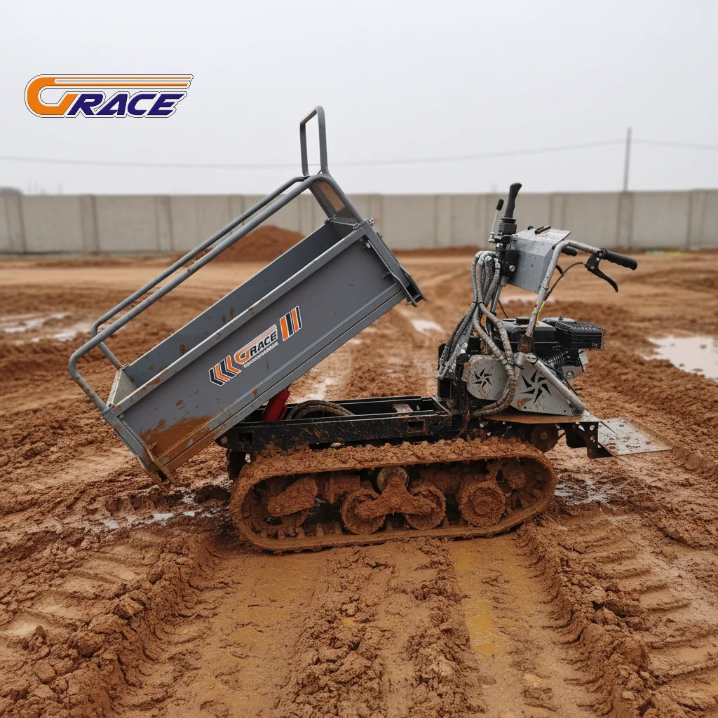 Mini Crawler Dumper OEM Small Tracked Dumper with Different Load Options