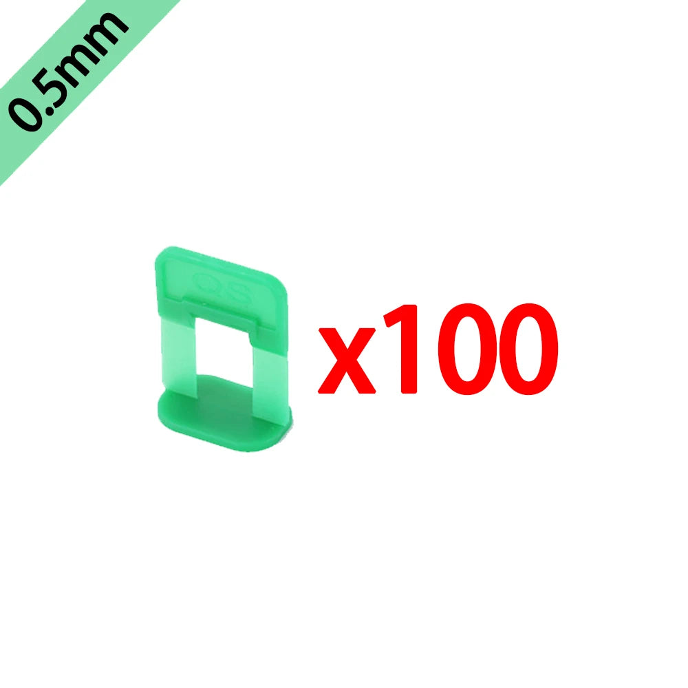 50-900Pcs Ceramic Tile Leveling System Clips Spacers Straps Wadge for Wall Floor Tile Laying Fixing Construction Tools Building