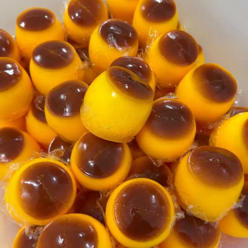 1Pcs Food-shaped Pudding Squeeze Ball Fidget Toy Caramel Pudding Stress Ball ASMR Sensory Stress Relief Toys For Kid Adult