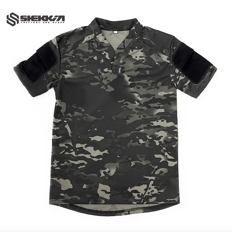 Velocity Style Rugby Shirt Quick Dry Tactical Long Sleeve T-Shirt CAG Love
