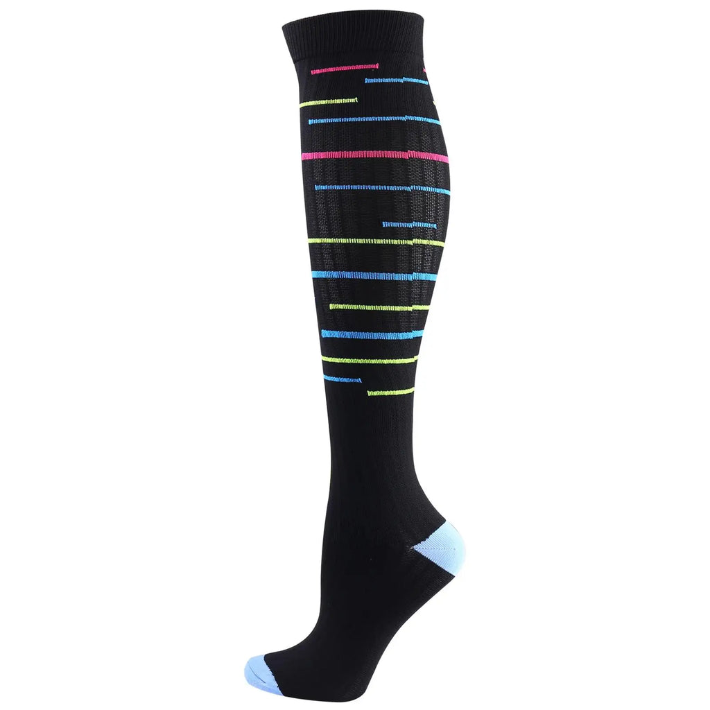 58 Styles Compression Socks Fit For Men Women Nurse Medical Edema Diabetes Varicose Veins Running Hiking Breathable Sports Socks