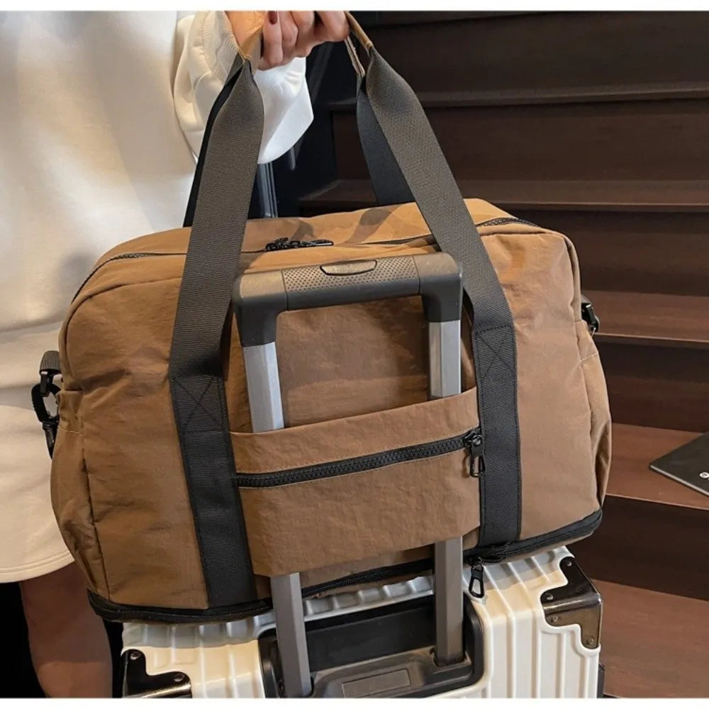 Foldable Travel Bag Large Capacity Dry Wet Separation Luggage bag Multifunctional Lightweight Sports Fitness BAG Business Travel
