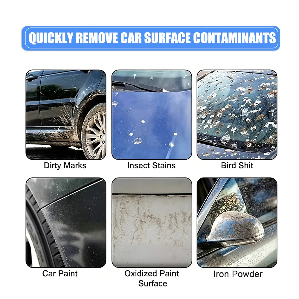 AUTOBRIGHT Clay Towel Car Cleaning Towel Magic Clay Cloth Car Detailing Tools Auto Care Towel Clean Polish Clay Bar Cloth