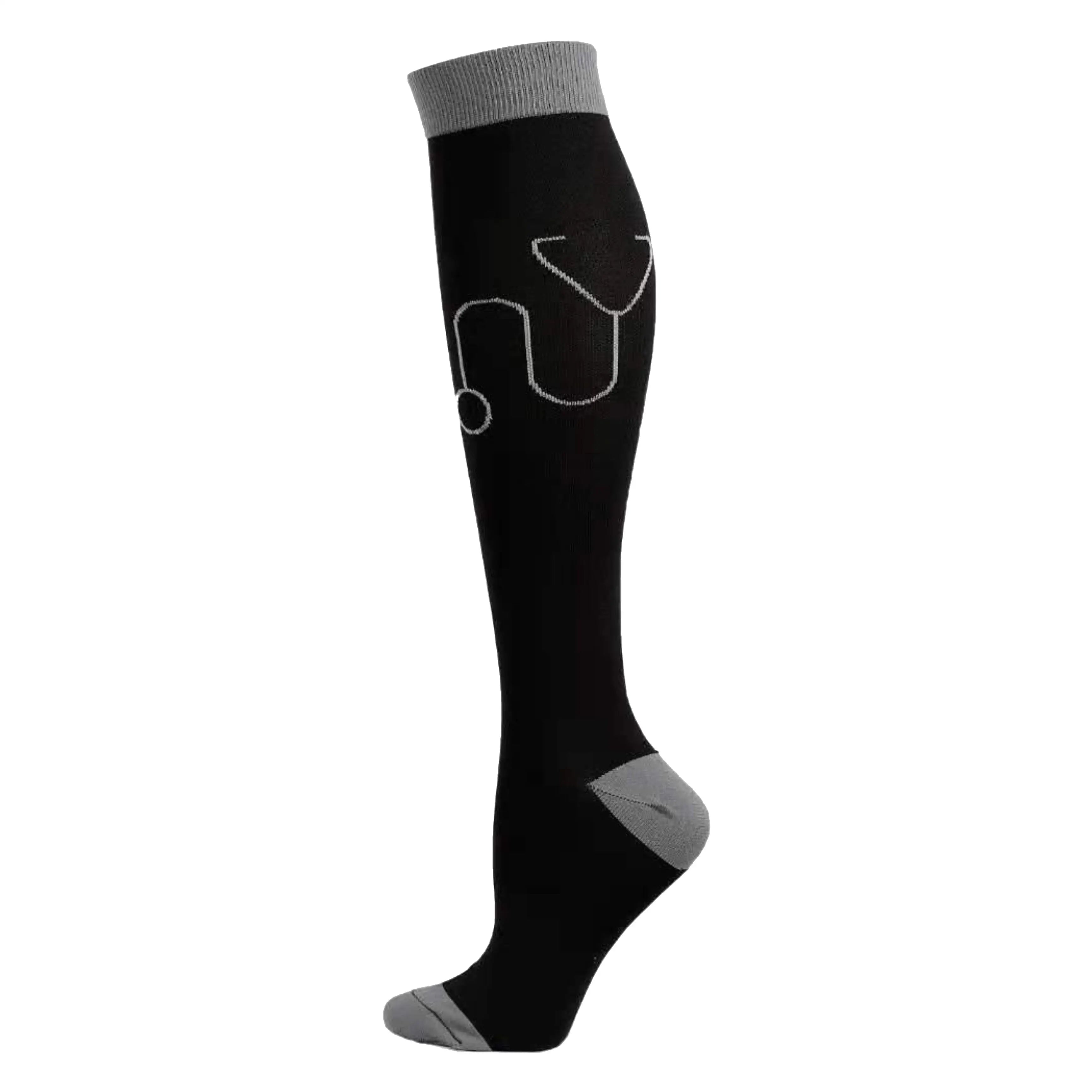 Compression Socks for Men and Women Medical Althetic Diabetes Varicose Veins Sports Socks for Running Cycling Travel Flight