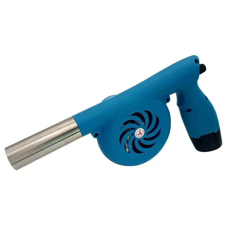Electric rechargeable lithium-ion outdoor barbecue camping blower High wind 12V DC portable blower