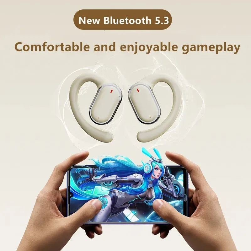 X91 X93 New Wireless Bluetooth Earphones with High Sound Quality Long Battery Life and Hanging Ear Digital Display Screen