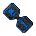 Noctilucent Car Cup Coaster Slot Pad for New Suzuki Jimny JB64/JB74 2019-2022 Anti-Slip Mat Pocket Mat Interior Cup Holder Pad