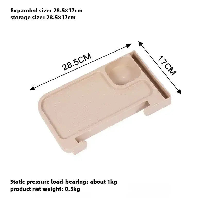 Outdoor Camping Chair Side Storage Tray Recliner Chair Tray Camping reunion Accessories Folding Universal Cup Holder Tool