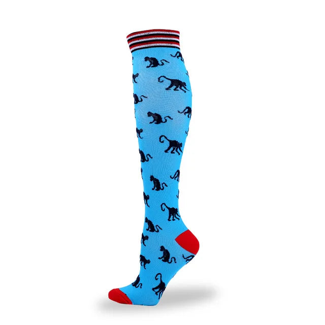 Compression Stockings Men Women Crossfit Golfs For Running Anti-slip Outdoor Sports Compress Nursing Varicose Veins Anti Fatigue