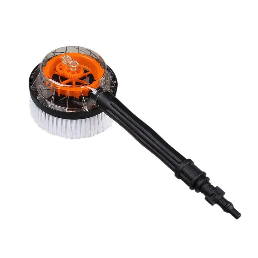 High Pressure High Pressure Car Wash Brush Rotating Round EVA+ABS Water Cleaning Brush Rigid Clean 42 cm Car Cleaning Brush