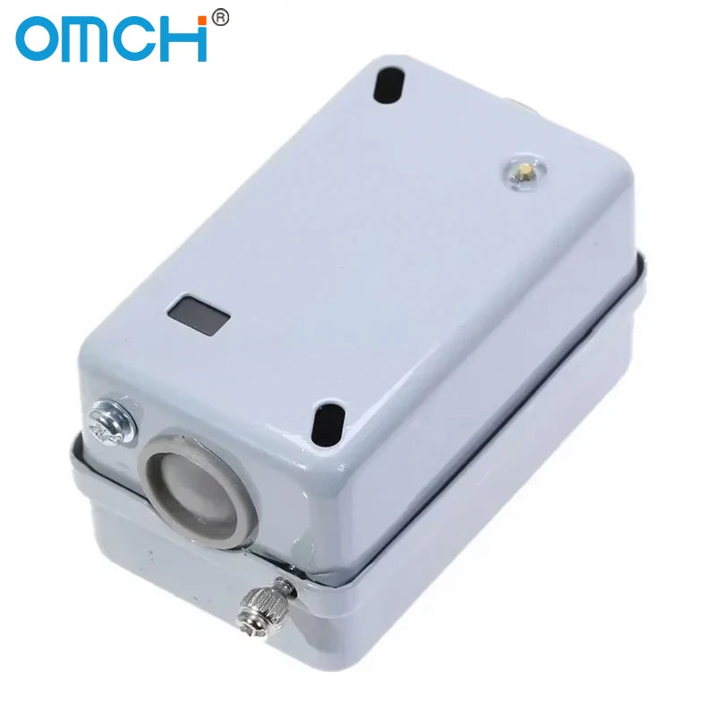 OMCH Push Button Power Switch Three Phases Power Control Start Switch AC 380V 15A 3P 2.2KW TBSN-315 TBSS-315