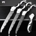 SK5 Steel Folding Hand Saw Mini Portable Pruning Saw for Garden Fruit Tree Trimming Firewood Cutting Outdoor Camping Woodworking
