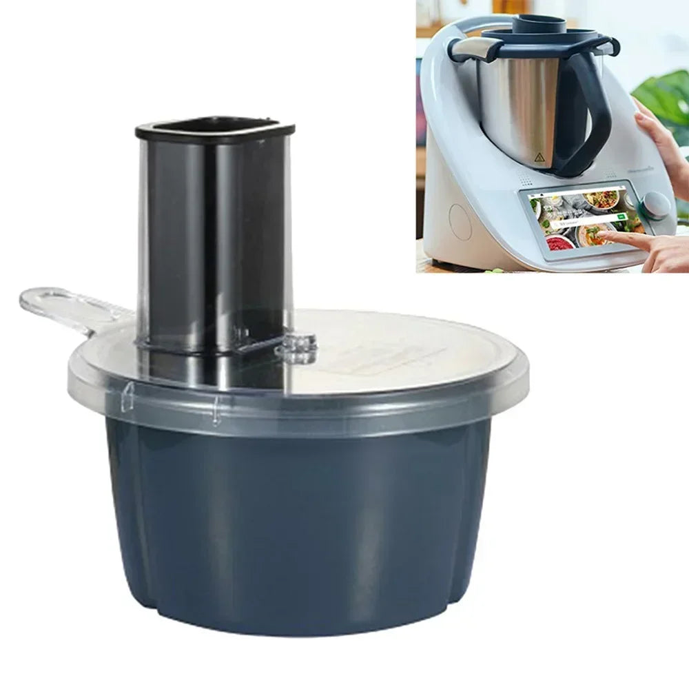 Kitchen Thermomix TM6 and TM5 Accessories Vegetable Cheese Cutter for Radish Slicing and Sweet Potatoes Food Processor Container